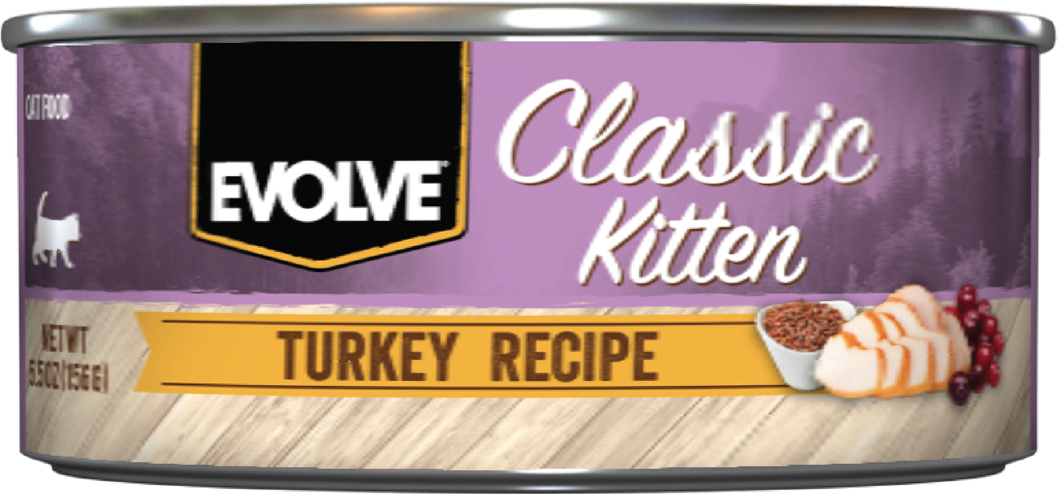 Evolve Classic Kitten Turkey Recipe Kitten
